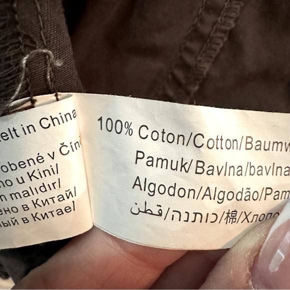 Tally Weijl “My Totally Sexy Jacket” Brown Utility Blazer L - Picture 14 of 16